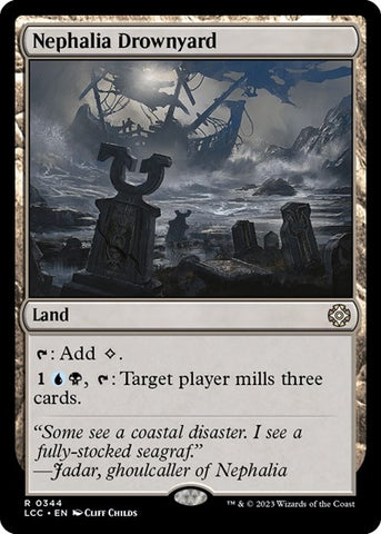 Nephalia Drownyard (Commander: The Lost Caverns of Ixalan) Near Mint