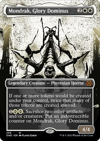 Mondrak, Glory Dominus (Showcase) (Phyrexia: All Will Be One) Near Mint