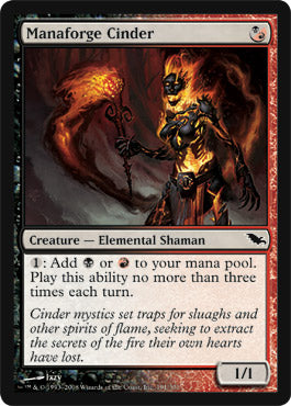 Manaforge Cinder (Shadowmoor) Near Mint