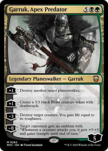 Garruk, Apex Predator (Commander: Modern Horizons 3) Near Mint