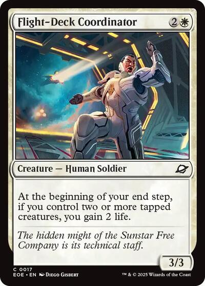 Flight-Deck Coordinator (Edge of Eternities) Near Mint Foil