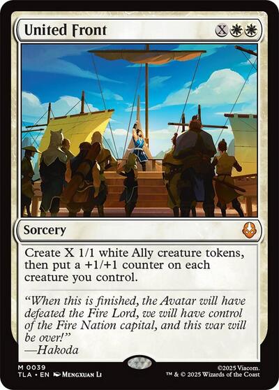 United Front (Avatar: The Last Airbender) Near Mint Foil
