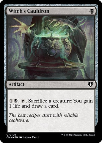 Witch's Cauldron (Commander Masters) Near Mint Foil