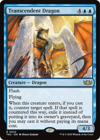Transcendent Dragon (Commander: Tarkir: Dragonstorm) Near Mint