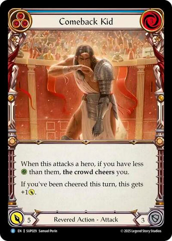 Comeback Kid (Blue) (Super Slam) Near Mint