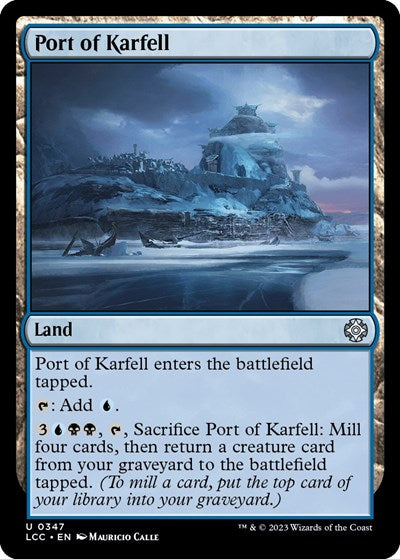 Port of Karfell (Commander: The Lost Caverns of Ixalan) Near Mint
