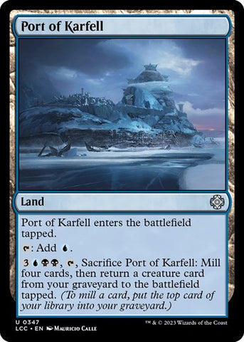 Port of Karfell (Commander: The Lost Caverns of Ixalan) Near Mint