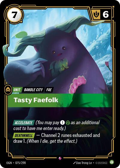 Tasty Faefolk (Origins) Near Mint Foil