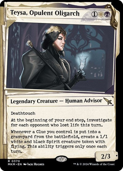 Teysa, Opulent Oligarch (Showcase) (0370) (Murders at Karlov Manor) Near Mint