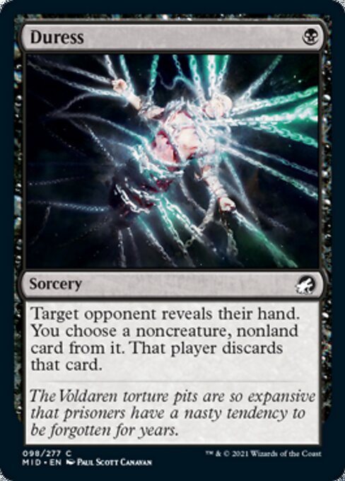 Duress (Innistrad: Midnight Hunt) Near Mint