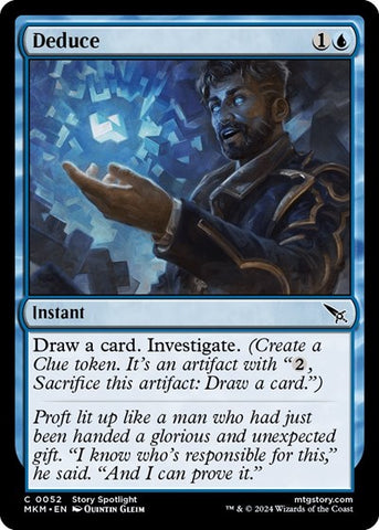 Deduce (Murders at Karlov Manor) Near Mint Foil