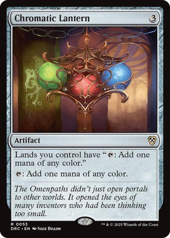 Chromatic Lantern (Commander: Aetherdrift) Near Mint