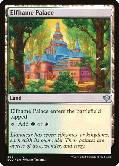 Elfhame Palace (Commander 2022 Starter Decks) Near Mint