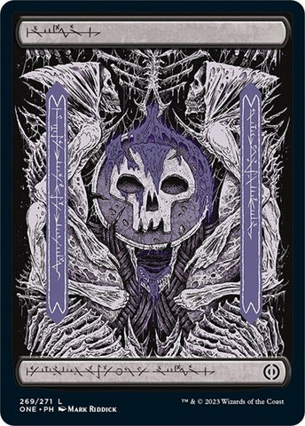 Swamp (269) - Full Art (Phyrexia: All Will Be One) Near Mint Foil