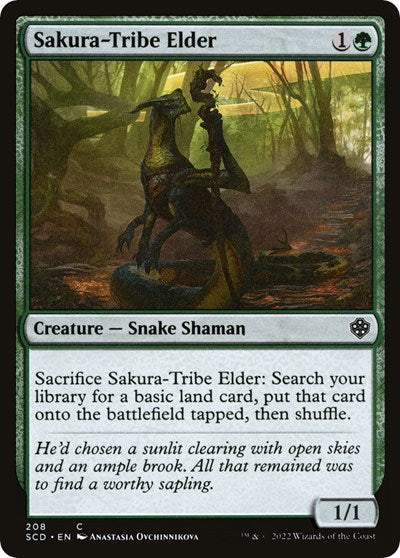 Sakura-Tribe Elder (Commander 2022 Starter Decks) Near Mint