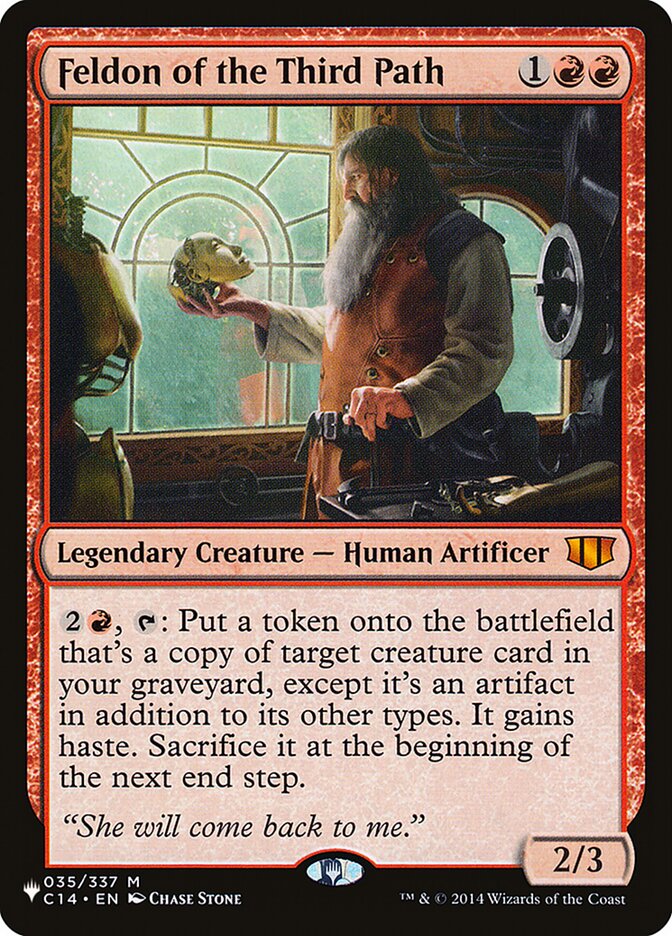 Feldon of the Third Path (The List) Near Mint