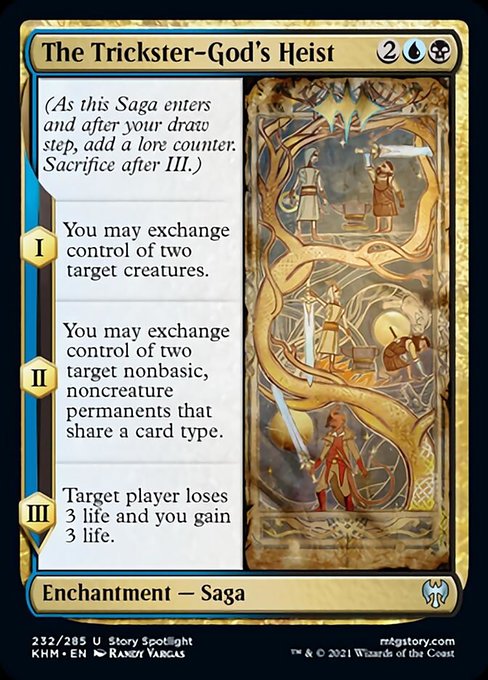 The Trickster-God's Heist (Kaldheim) Near Mint