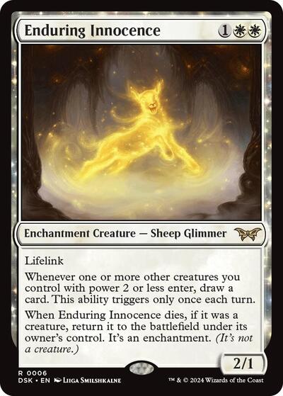 Enduring Innocence (Duskmourn: House of Horror) Near Mint Foil