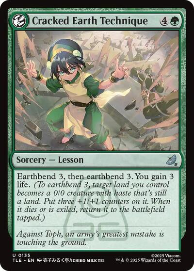 Cracked Earth Technique (Avatar: The Last Airbender: Eternal-Legal) Near Mint