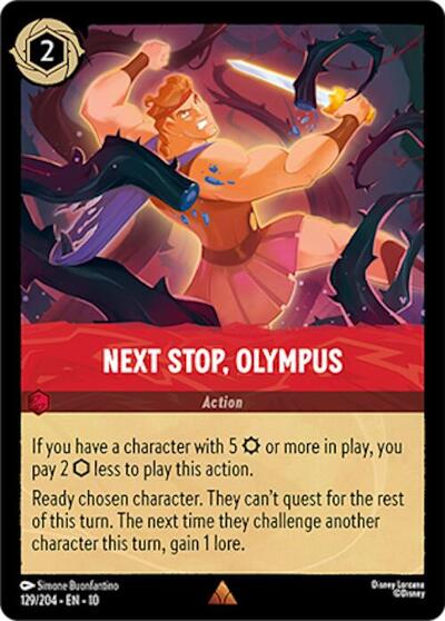 Next Stop, Olympus (Whispers in the Well) Near Mint