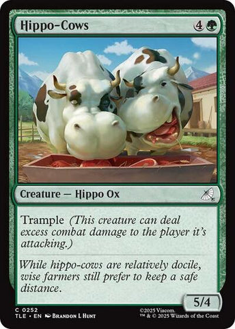 Hippo-Cows (Avatar: The Last Airbender: Eternal-Legal) Near Mint