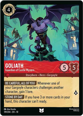 Goliath - Guardian of Castle Wyvern (Whispers in the Well) Near Mint Cold Foil
