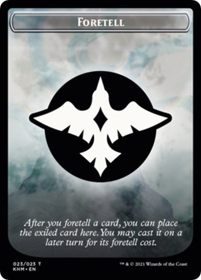 Foretell (Helper Card) (Kaldheim) Near Mint