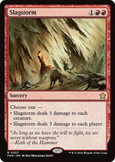 Slagstorm (Foundations) Near Mint