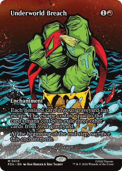 Underworld Breach (Borderless) (Teenage Mutant Ninja Turtles Eternal-Legal) Near Mint