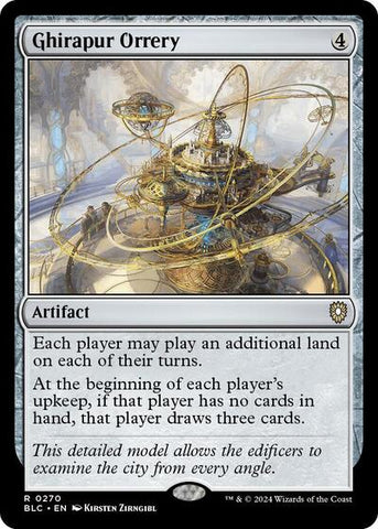 Ghirapur Orrery (Commander: Bloomburrow) Near Mint