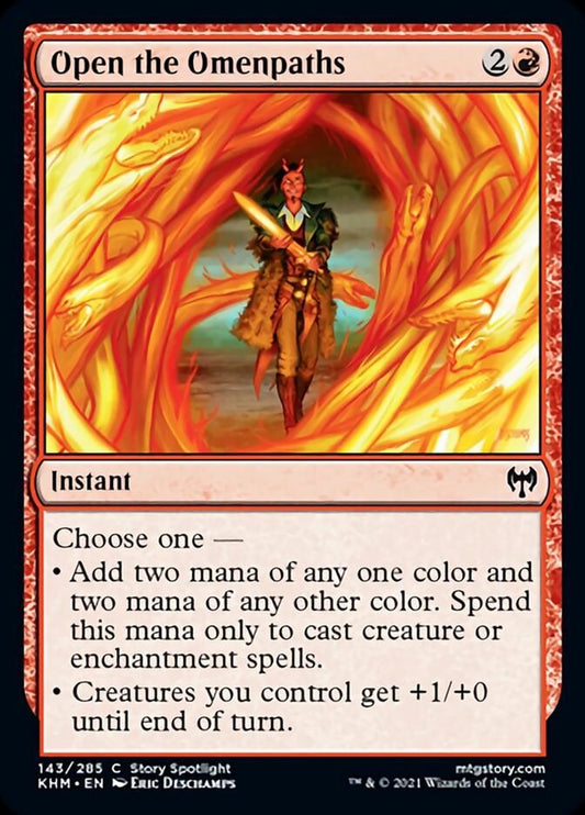 Open the Omenpaths (Kaldheim) Near Mint Foil