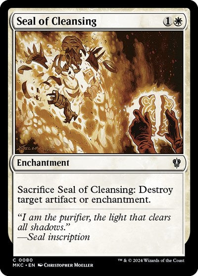 Seal of Cleansing (Commander: Murders at Karlov Manor) Near Mint