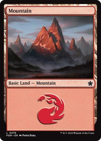 Mountain (0278) (Foundations) Near Mint