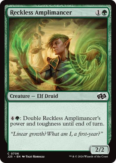 Reckless Amplimancer (Foundations Jumpstart) Near Mint