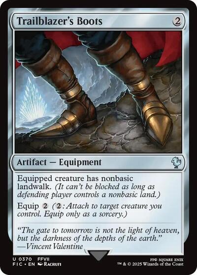 Trailblazer's Boots (Commander: FINAL FANTASY) Near Mint