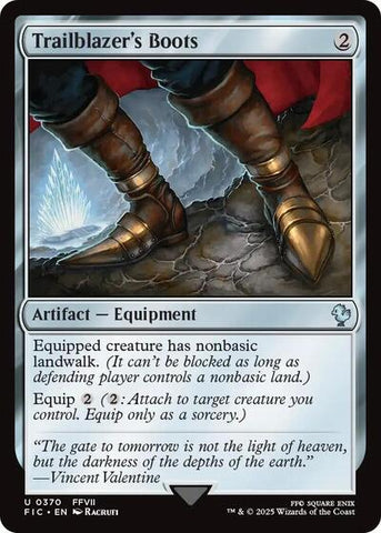 Trailblazer's Boots (Commander: FINAL FANTASY) Near Mint