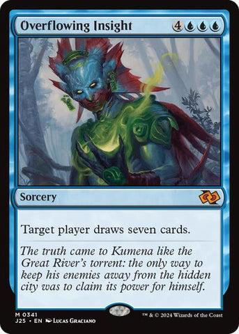 Overflowing Insight (Foundations Jumpstart) Near Mint