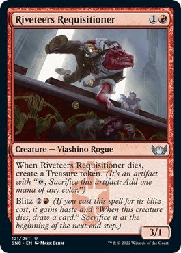 Riveteers Requisitioner (Streets of New Capenna) Near Mint Foil