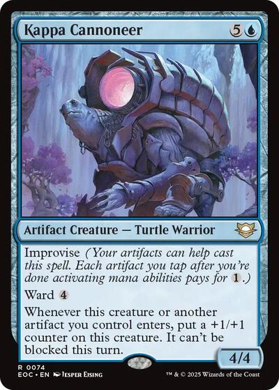 Kappa Cannoneer (Commander: Edge of Eternities) Near Mint