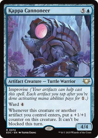 Kappa Cannoneer (Commander: Edge of Eternities) Near Mint