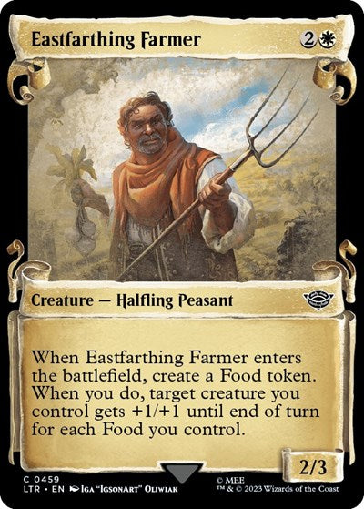 Eastfarthing Farmer (Showcase Scrolls) (Universes Beyond: The Lord of the Rings: Tales of Middle-earth) Near Mint