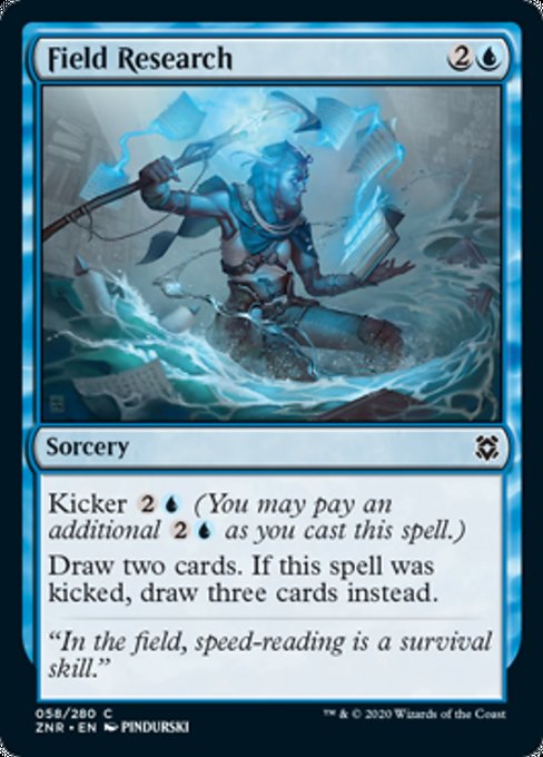 Field Research (Zendikar Rising) Near Mint Foil