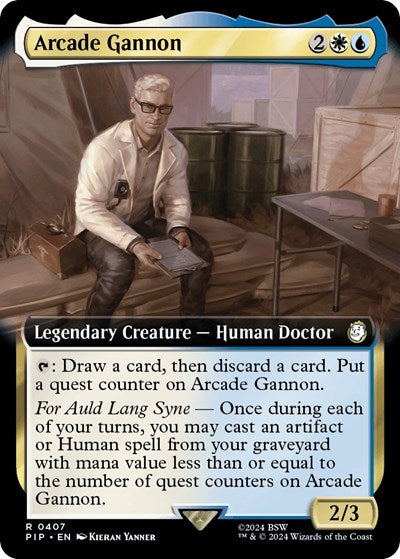 Arcade Gannon (Extended Art) (Universes Beyond: Fallout) Near Mint