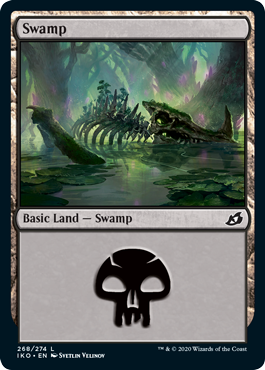 Swamp (268) (Ikoria: Lair of Behemoths) Near Mint Foil