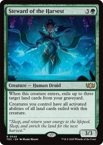 Steward of the Harvest (Commander: Tarkir: Dragonstorm) Near Mint