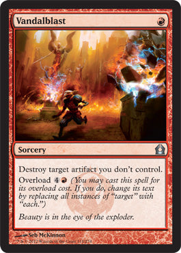 Vandalblast (Return to Ravnica) Heavy Play