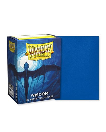 Dragon Shield Dual Matte Standard Sleeves Wisdom (100-Pack) (Dragon Shield) New