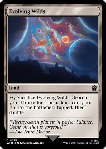 Evolving Wilds (Universes Beyond: Doctor Who) Near Mint