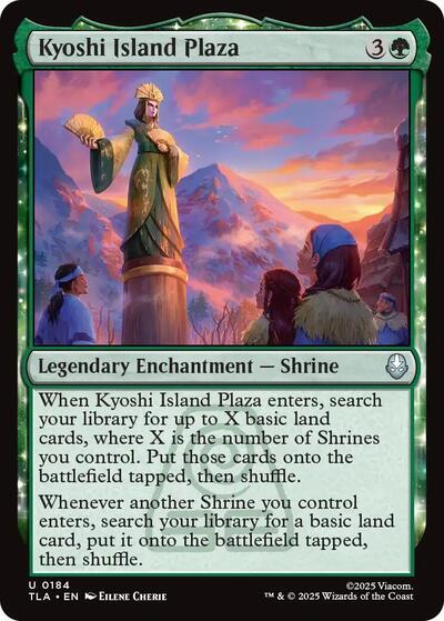 Kyoshi Island Plaza (Avatar: The Last Airbender) Near Mint Foil