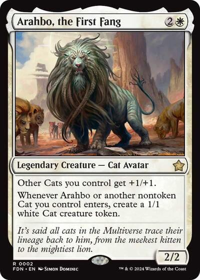 Arahbo, the First Fang (Foundations) Near Mint